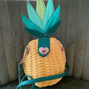 BETSEY JOHNSON PINEAPPLE BAG